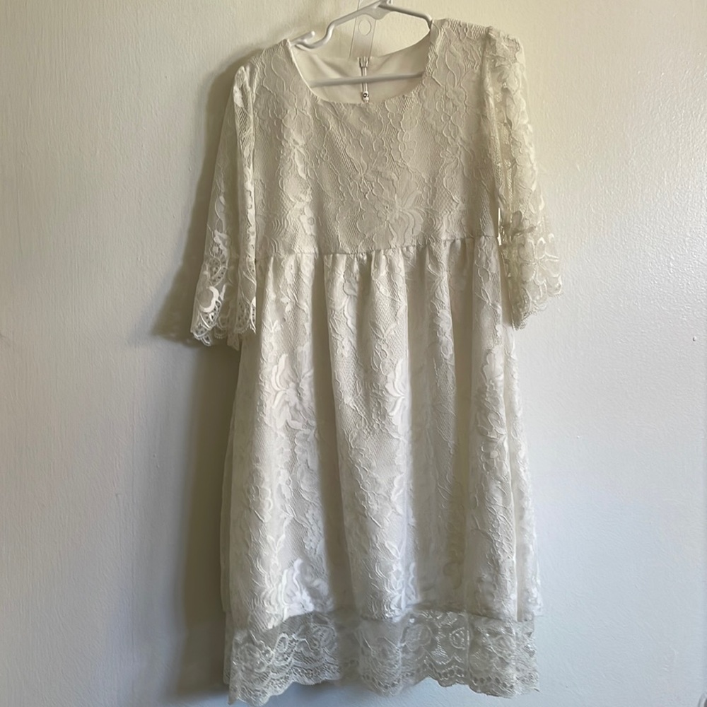 White Lace Dress (Girls)